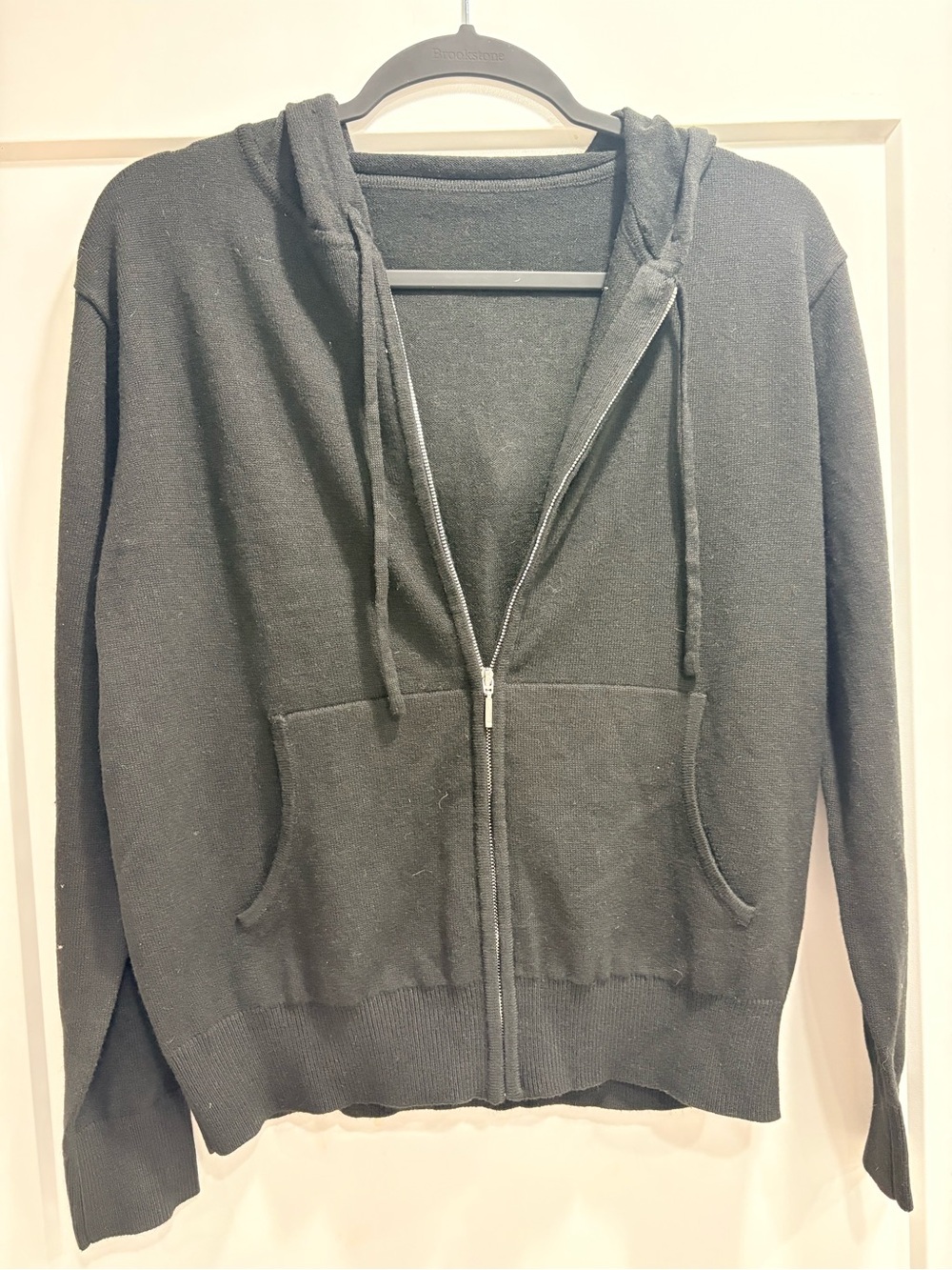 HALARA Black Full-Zip Hoodie Jacket